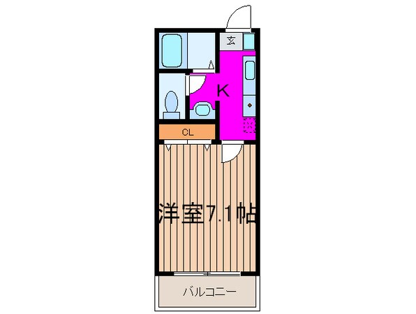 ドゥエリング成育の物件間取画像